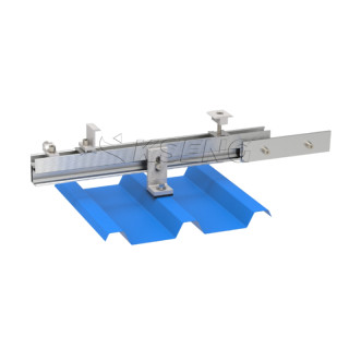 Solar Tin Roof Mounting System With Solar L Leet